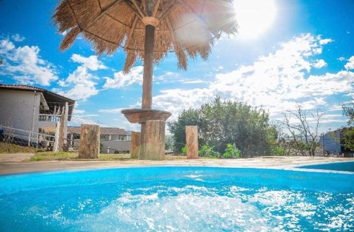 Chacara 4 Quartos Com Piscina Сокорру Екстер'єр фото